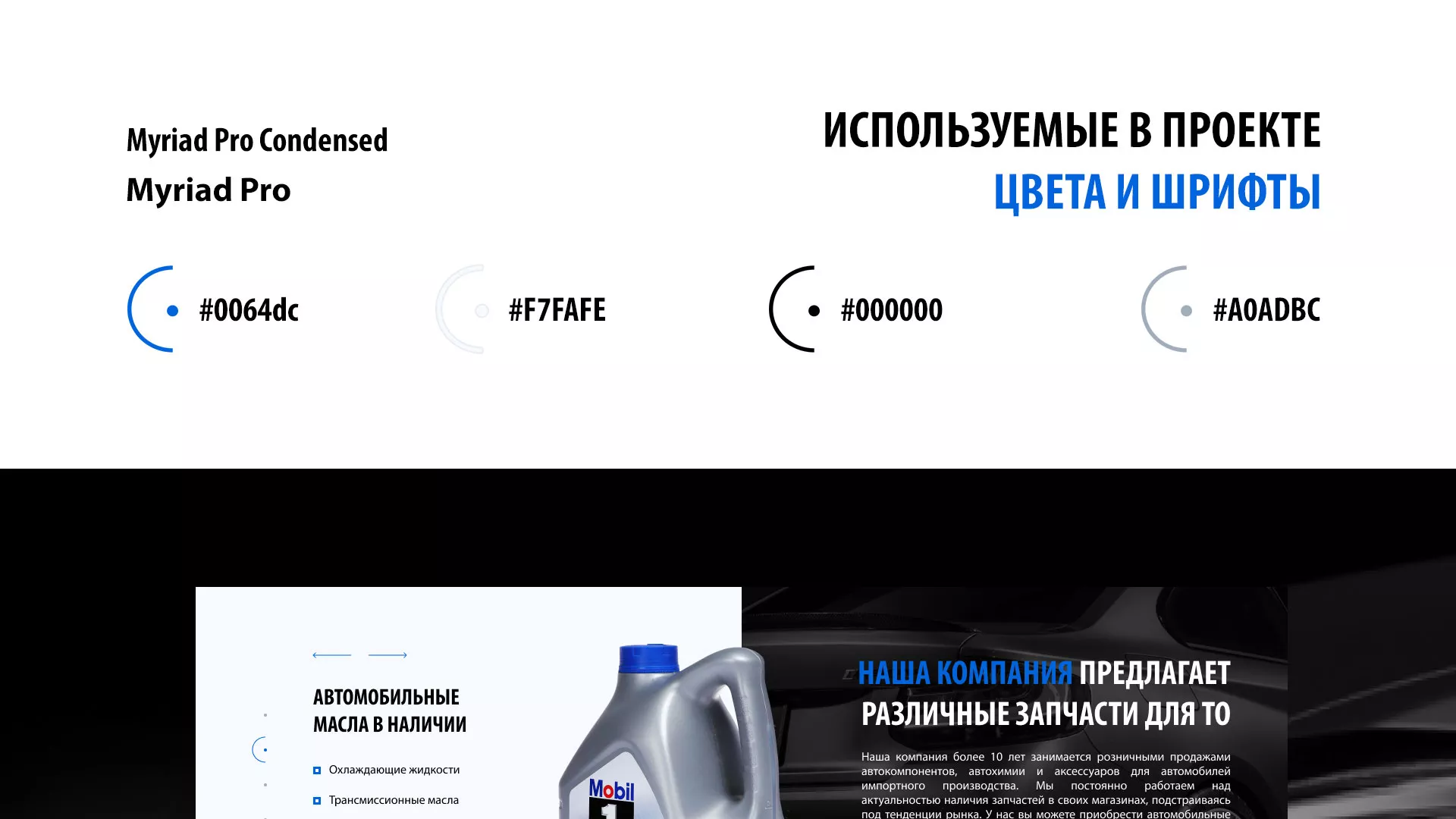 Разработка сайта магазина автозапчастей «М7» в Бронницах