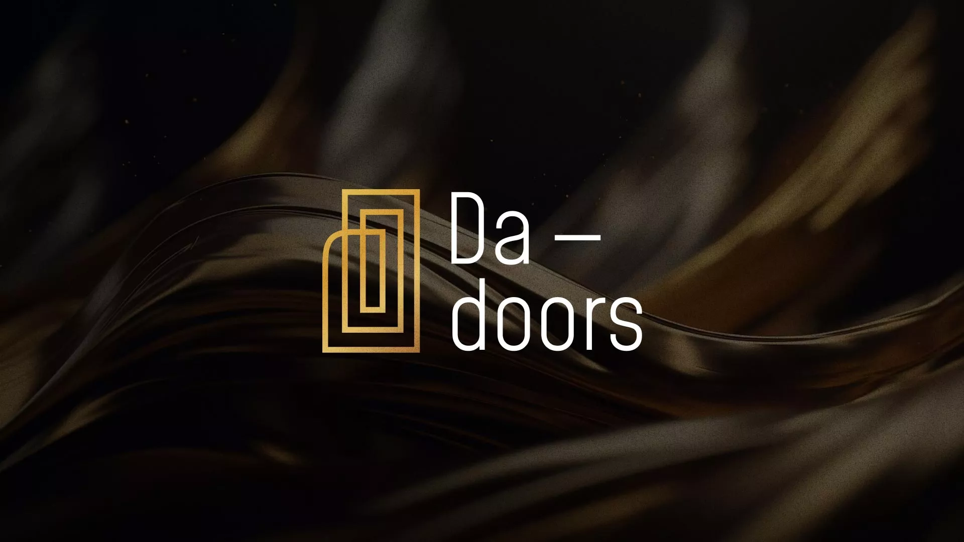 Разработка логотипа для компании «DA-DOORS» в Бронницах